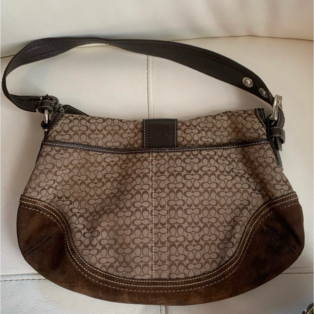 Coach Soho Signature Hobo Bag Jacquard F10926 - Picture 5 of 5